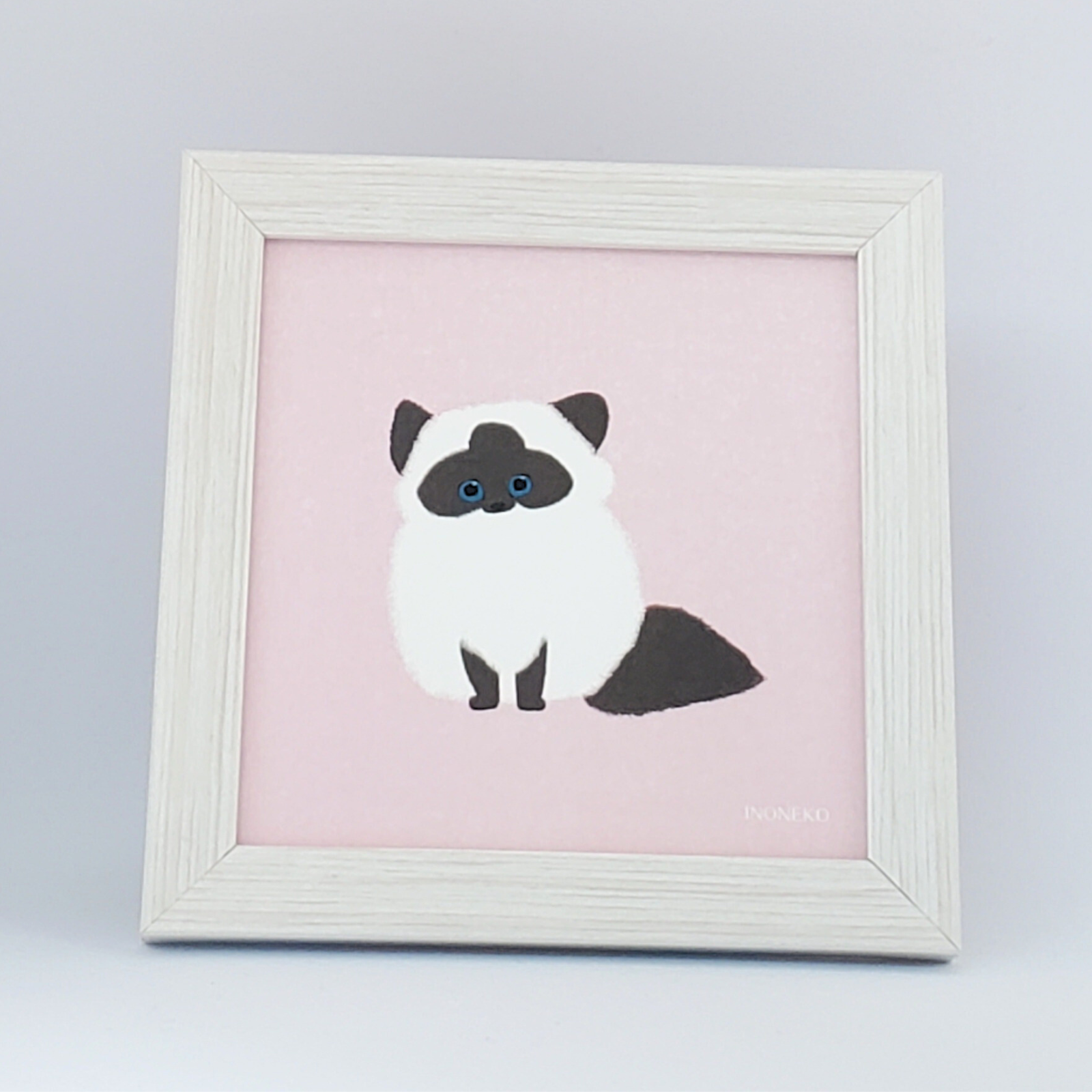 10cmフレームイラスト ヒマラヤン仔猫