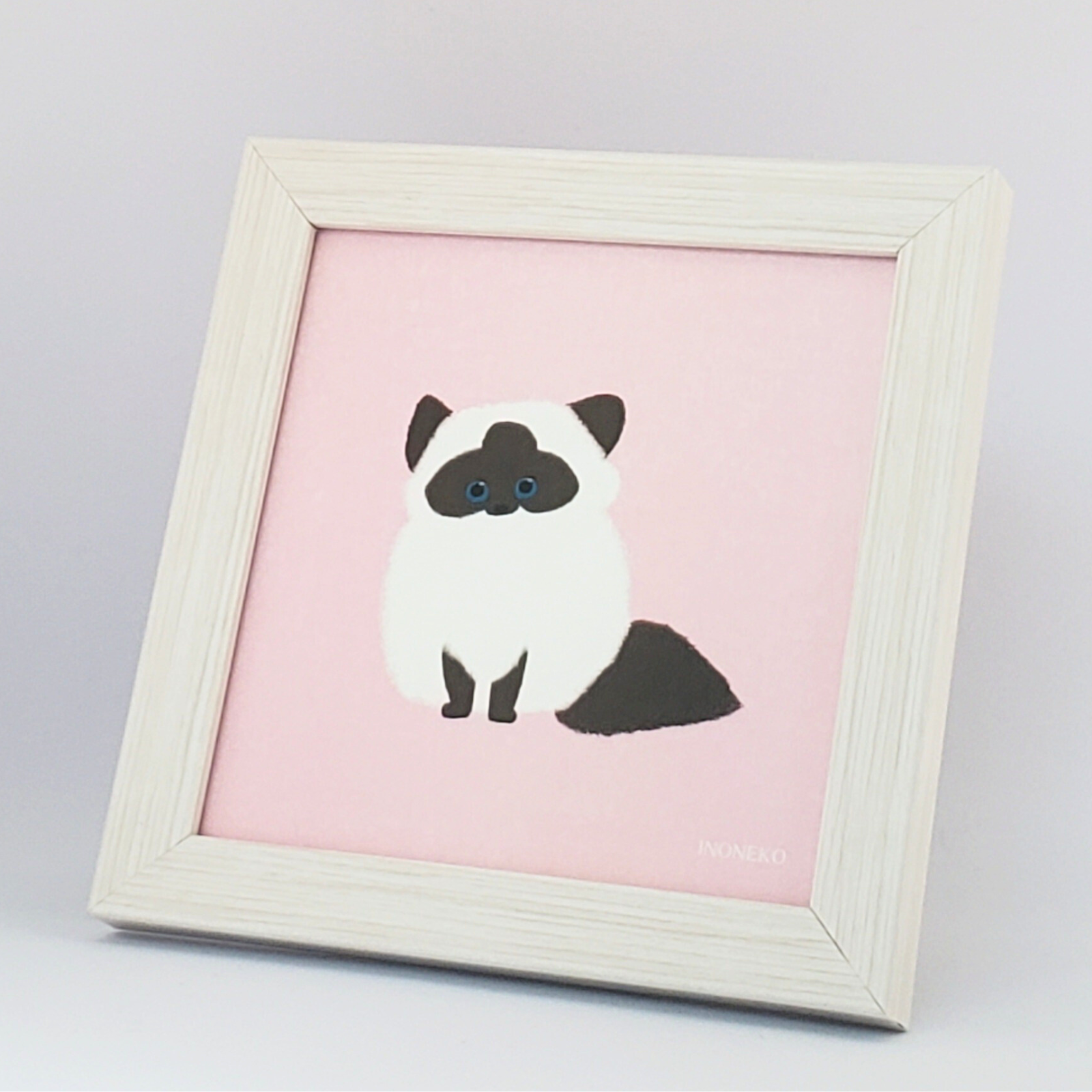 10cmフレームイラスト ヒマラヤン仔猫