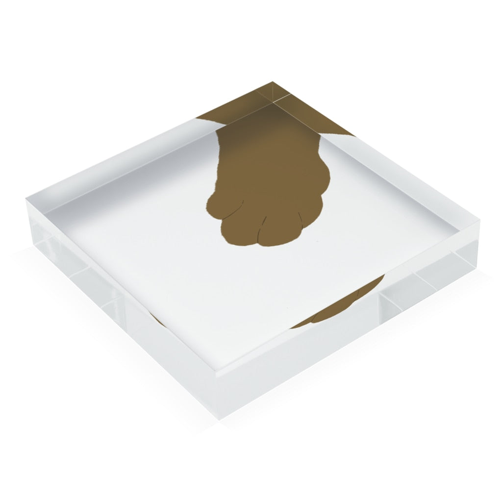 アクリルブロック おじゃまするにゃ@ねこのおてて