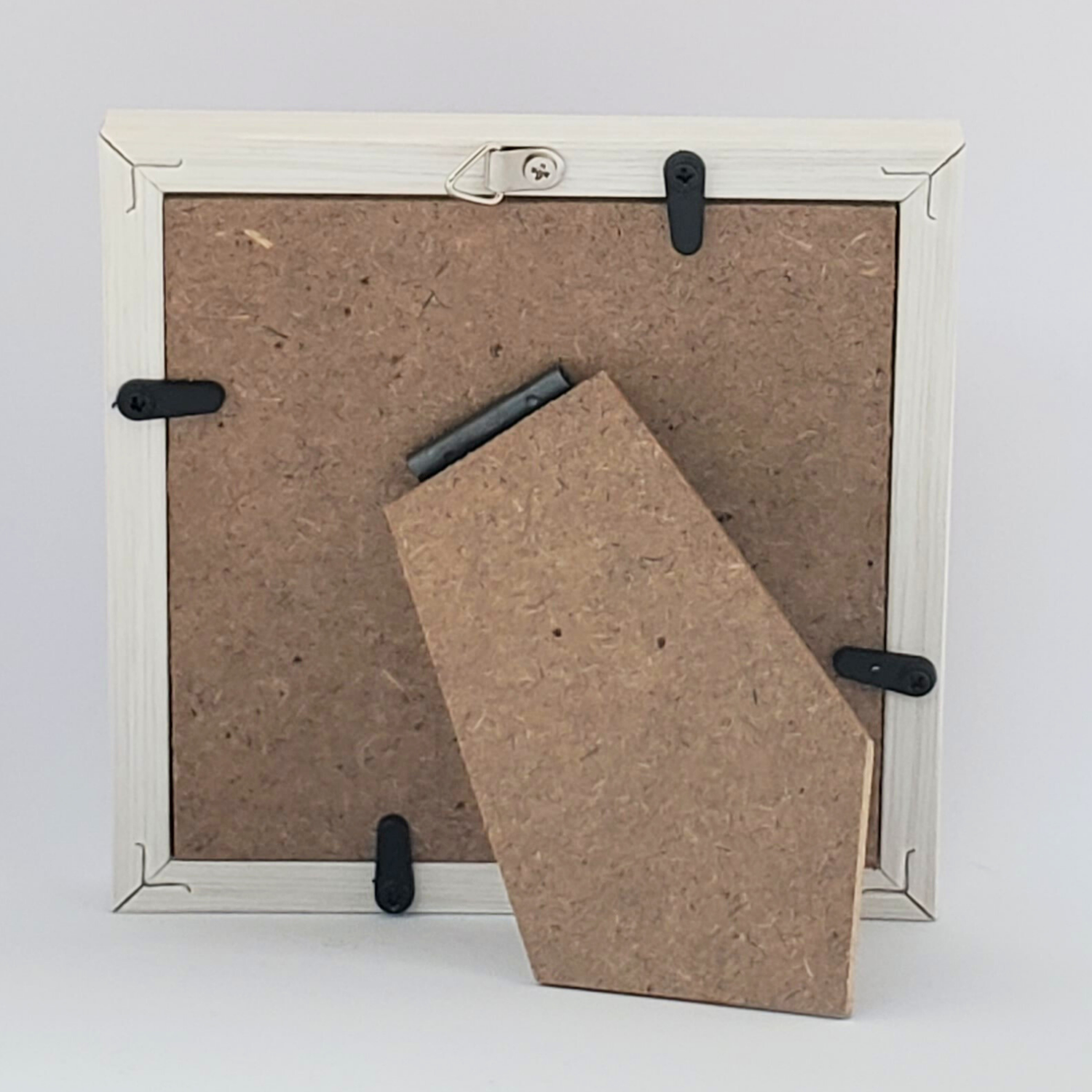 10cmフレームイラスト 黒猫アップ