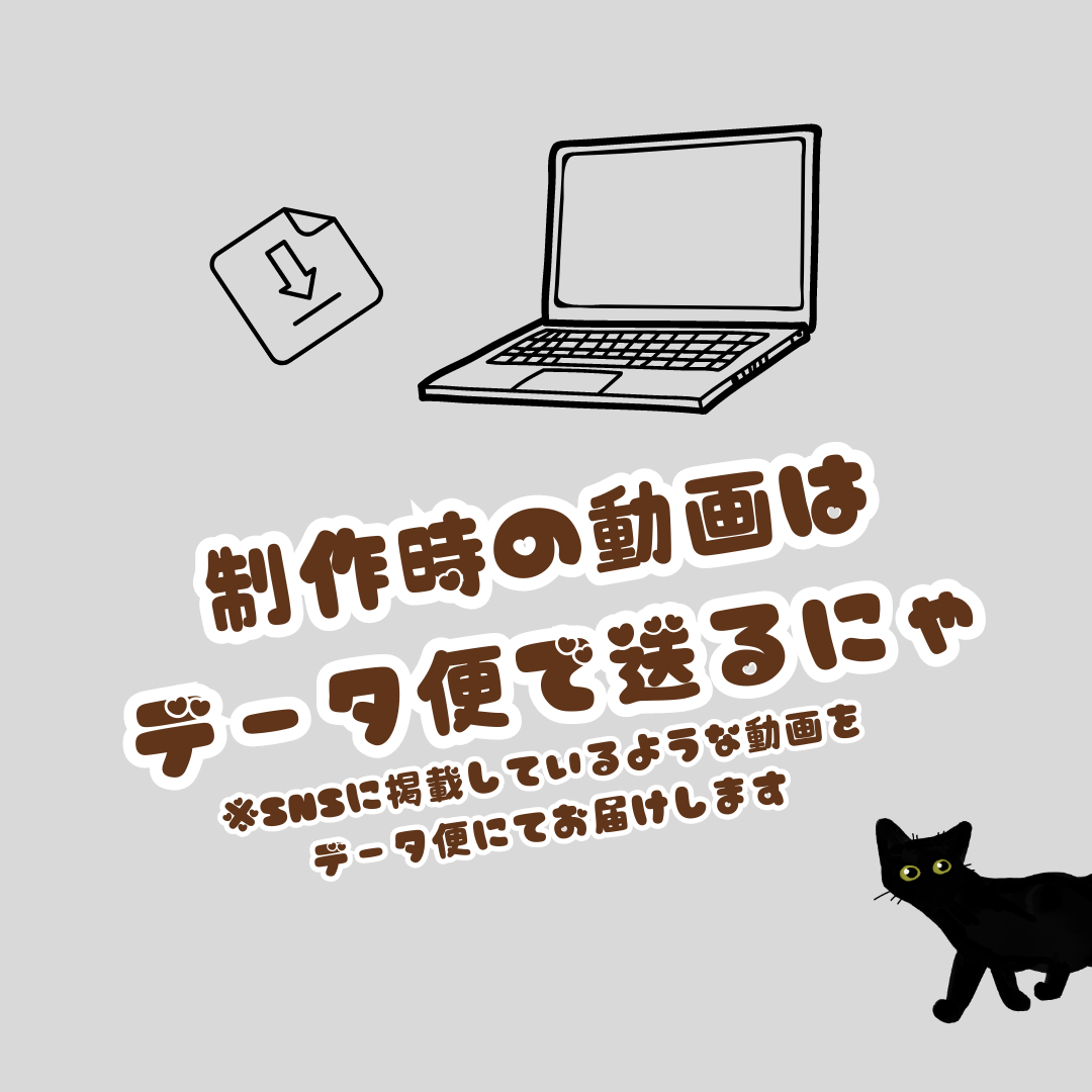 一発描きネコチャン　オーダー専用　オプション動画